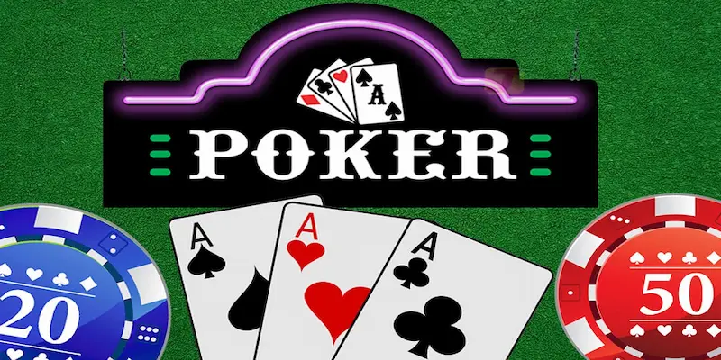 Một ván bài poker thông thường được diễn ra trong 5 vòng đấu