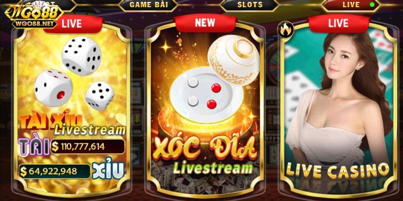 Điểm danh các tựa game live casino nổi bật