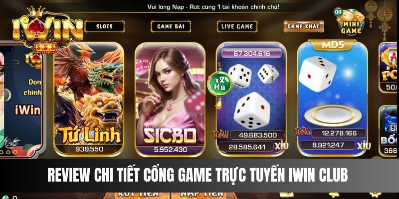 Review Chi Tiết cổng game Trực Tuyến Hàng Đầu Châu Á IWIN CLUB